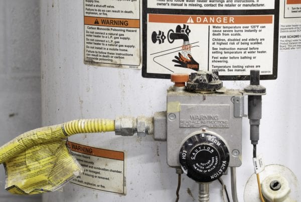 water heater thermostat