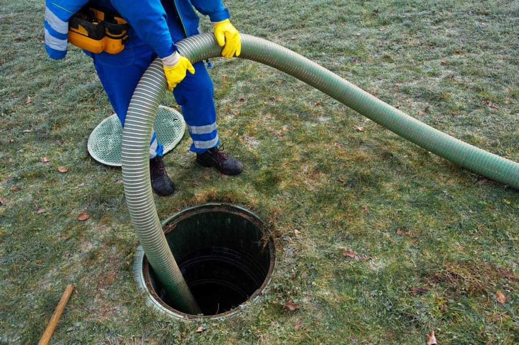 Cleaning the septic tank is important and this involves emptying it. 