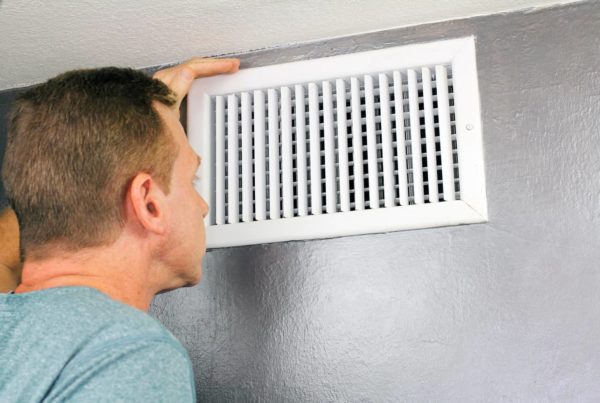 A high wall vent.