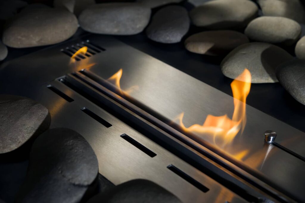 Steel fireplace can produce black soot that can be dangerous. 