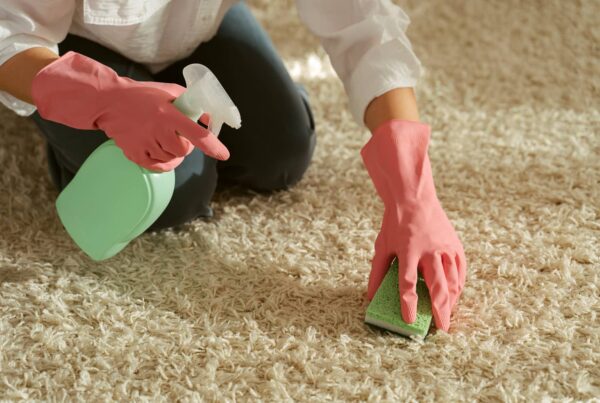 how to get playdough out of carpet