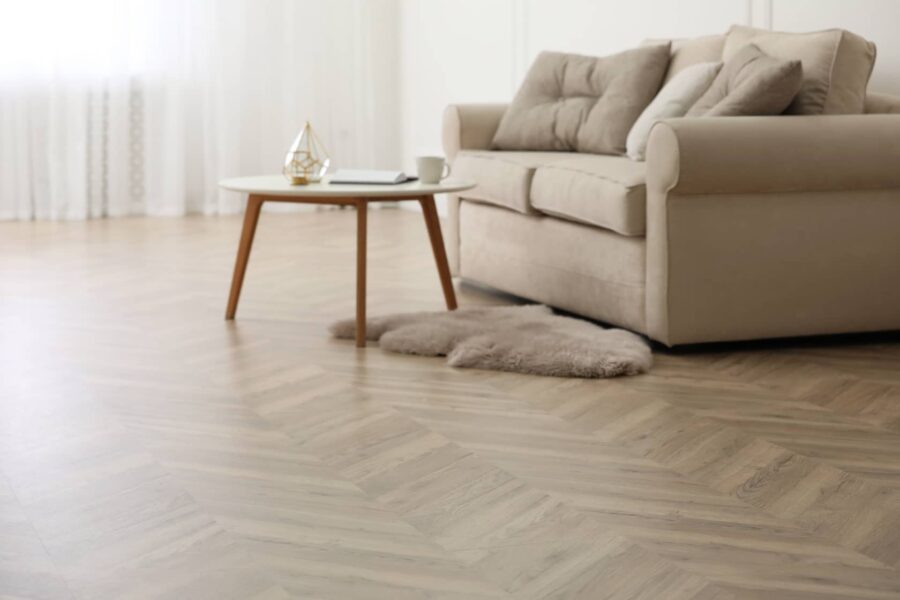 Linoleum flooring is important to clean and maintain.
