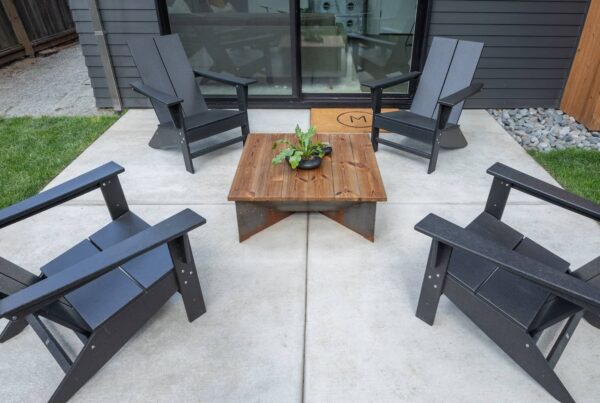 Concrete patio ideas on a budget