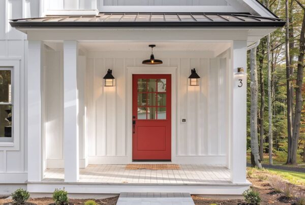 Board and batten siding