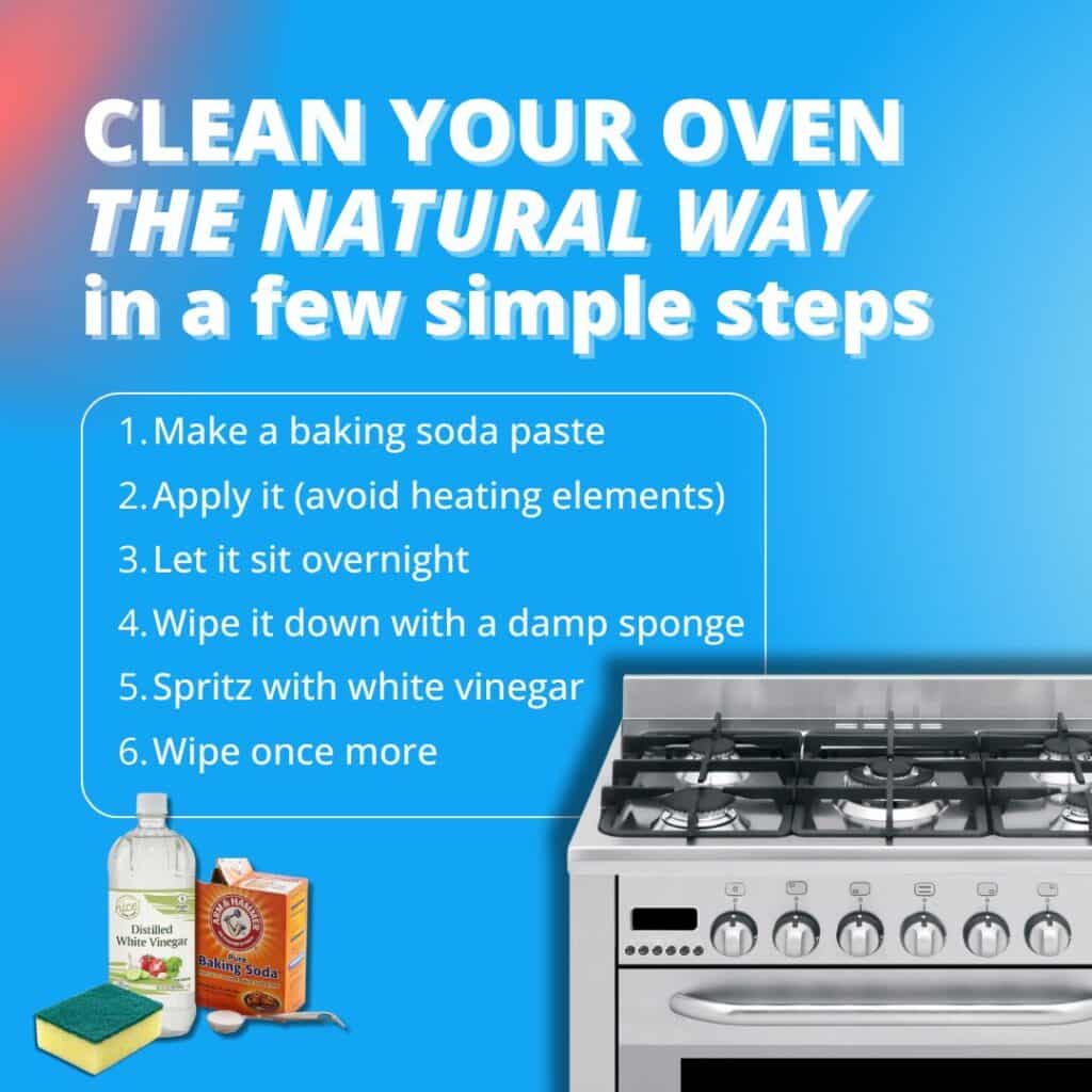 how to clean an oven